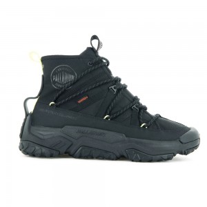 Black / Black Women Palladium Off-grid Cross Wp+ Boots | TABC09384