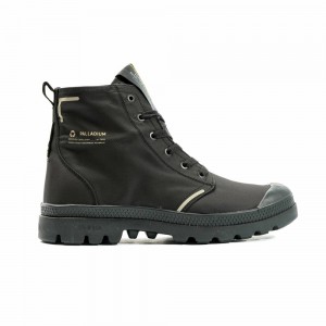 Black / Black Women Palladium Pampa Lite+ Recycle Wp+ Boots | VOJP20943