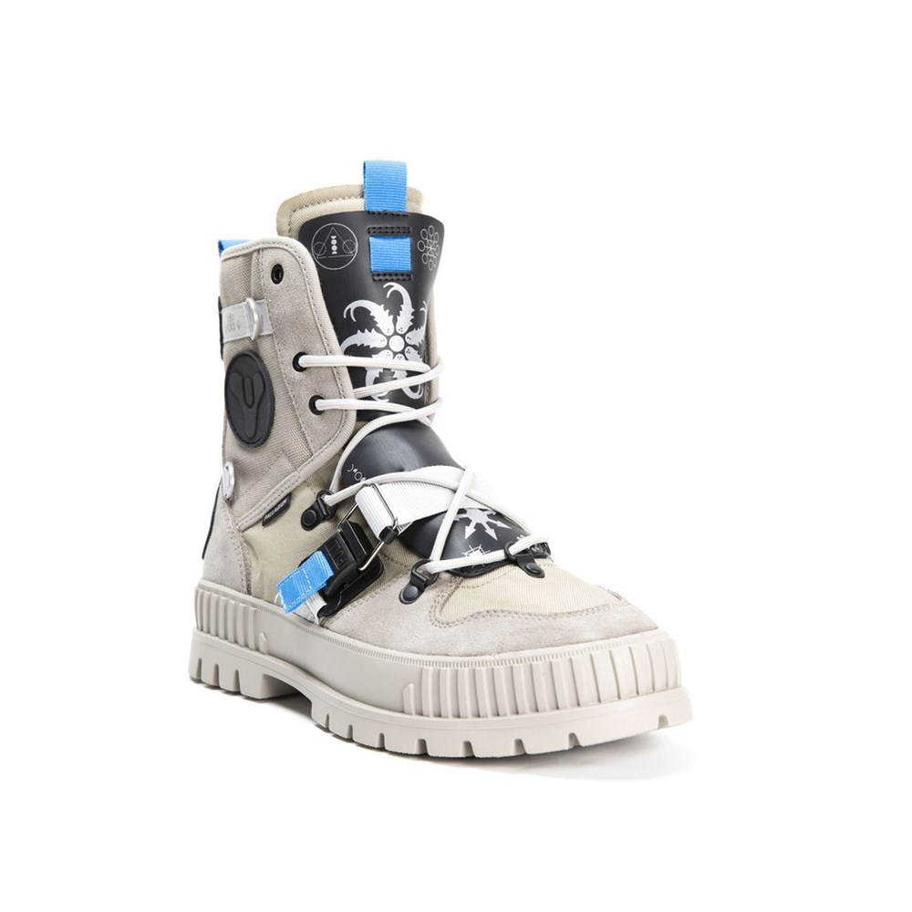 Black Women Palladium Pallashock X Destiny Boots | DTEO32984