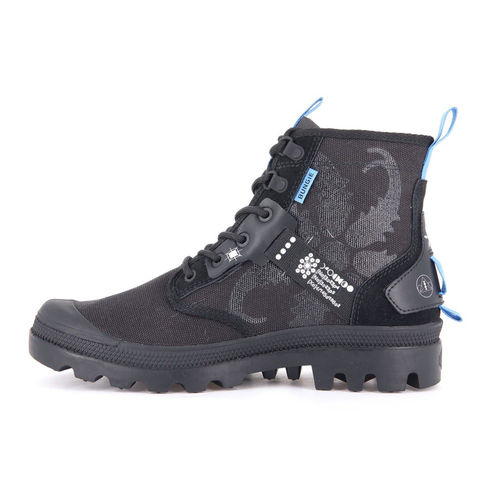 Black Women Palladium Pampa X Destiny Boots | IXUA38256