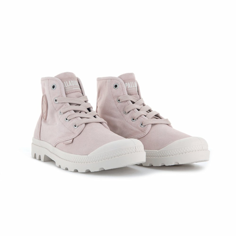 Rose Women Palladium Pampa Hi Boots | EUQM21450